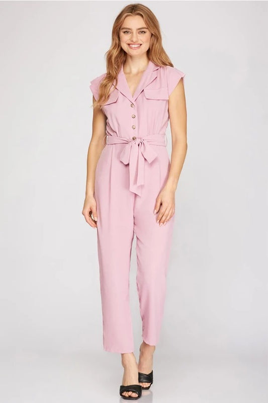 Jumpsuit Misty Pink